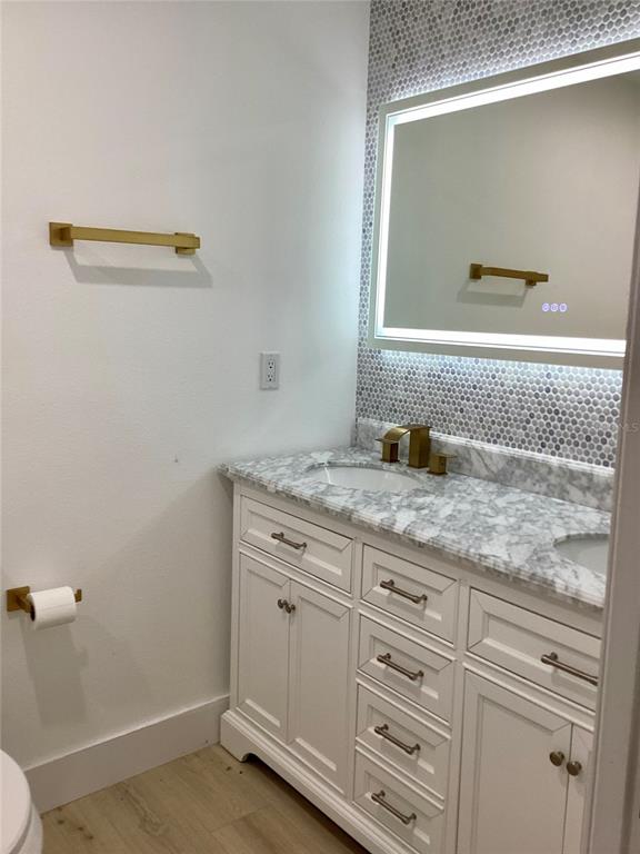 En suite bathroom