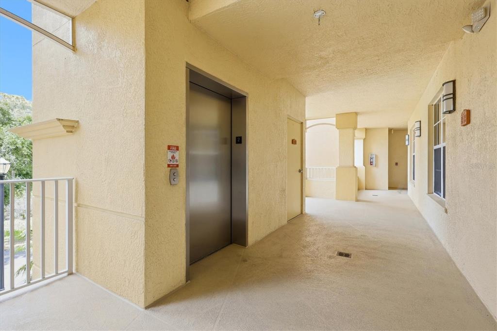 Elevator and Hall Way