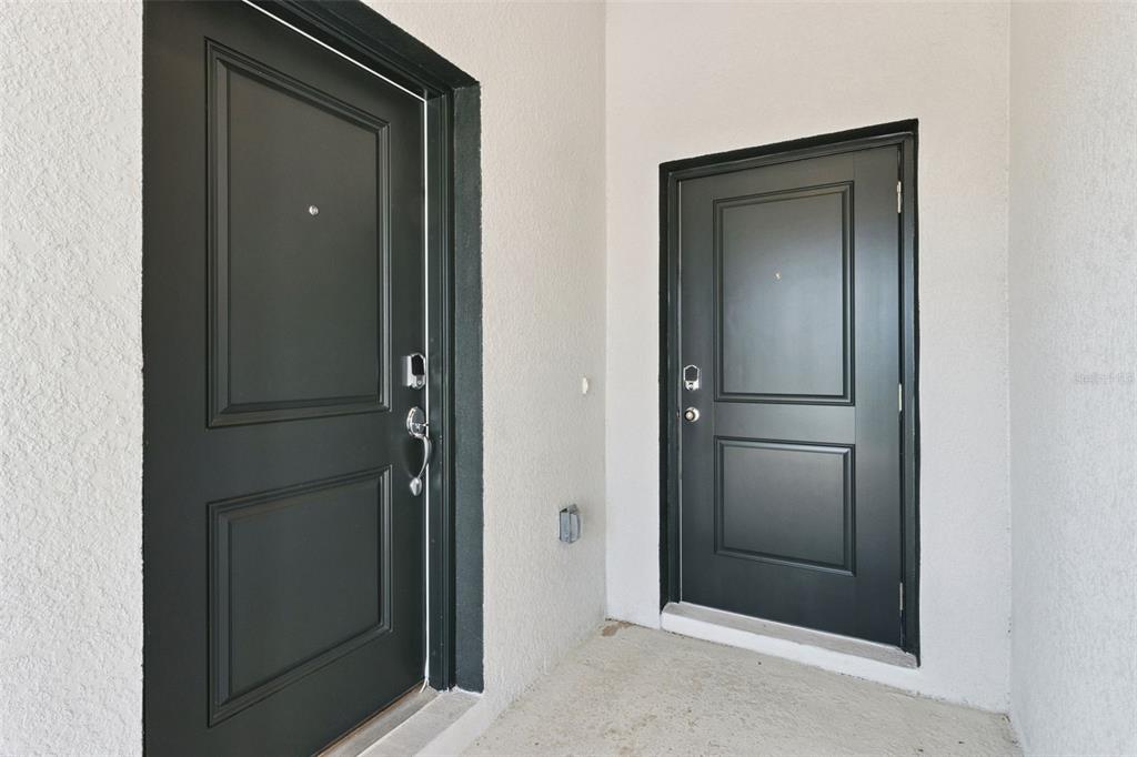 Entrance - In-law Suite on the left and main home straight ahead