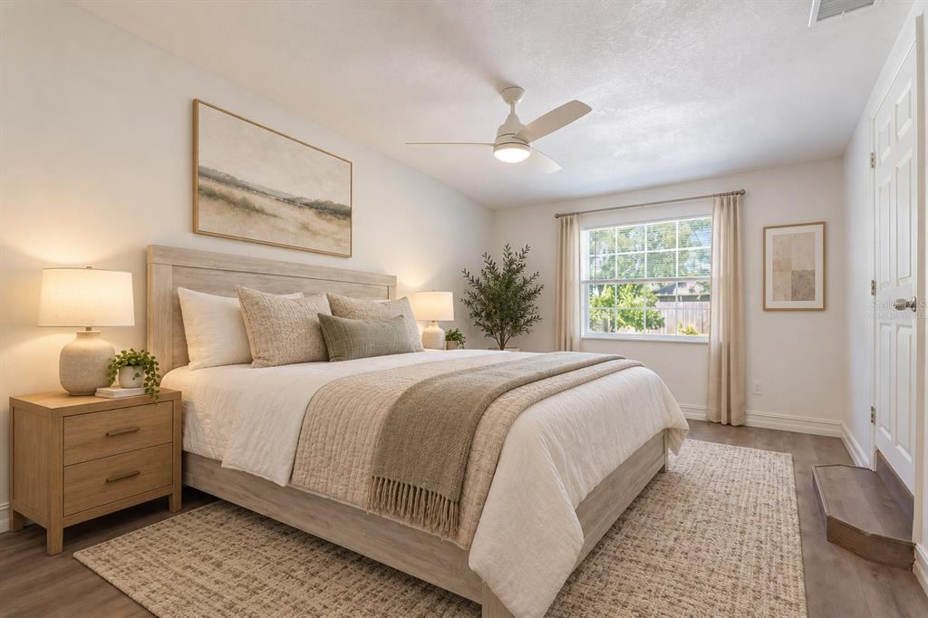 Master Bedroom Virtually Staged
