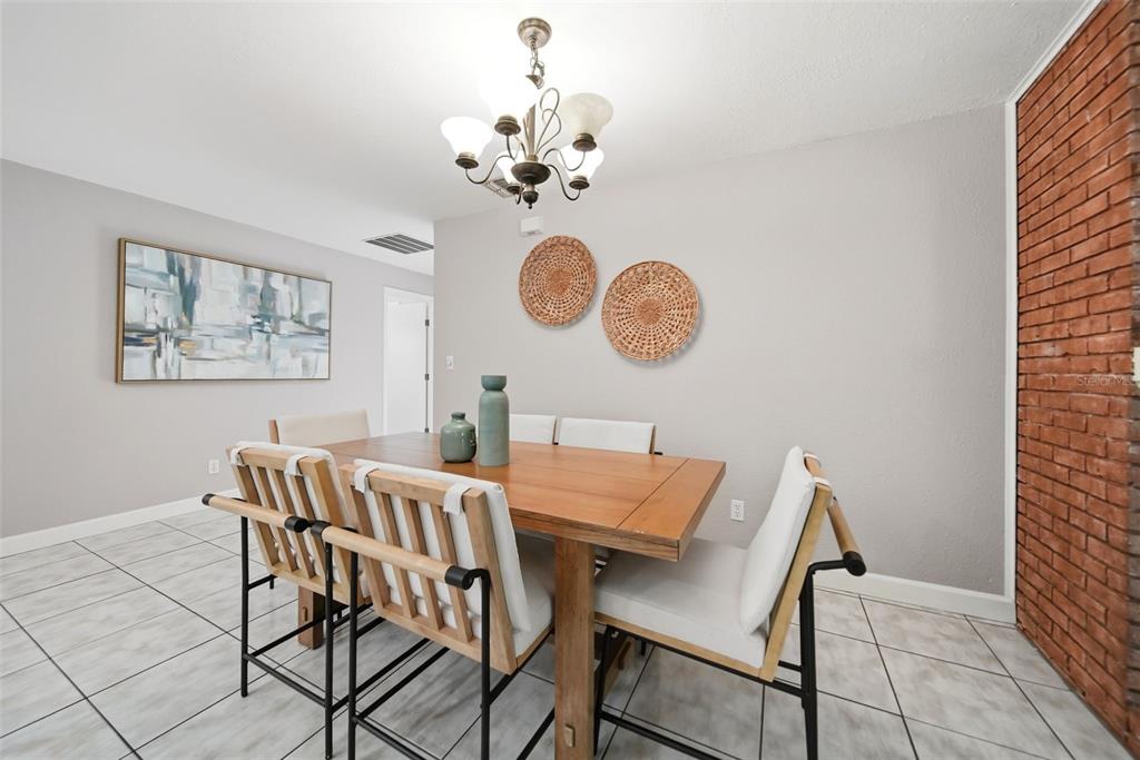 Formal dining room.