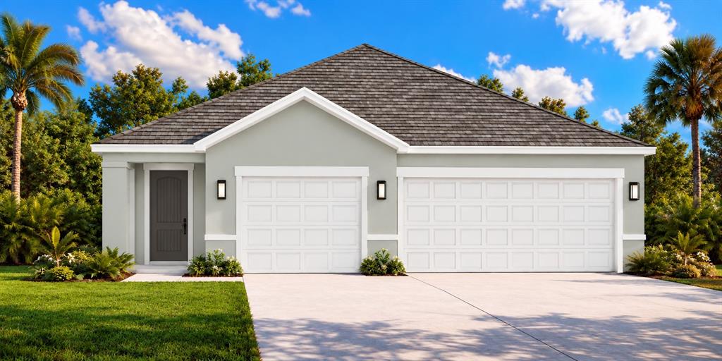 Front elevation rendering