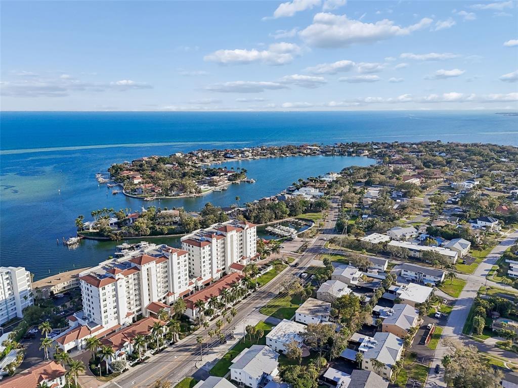 Aerial View of Waterfront