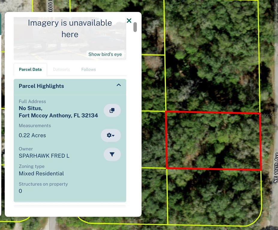 Property for sale at NO SITUS, FORT MC COY, FL, 32134