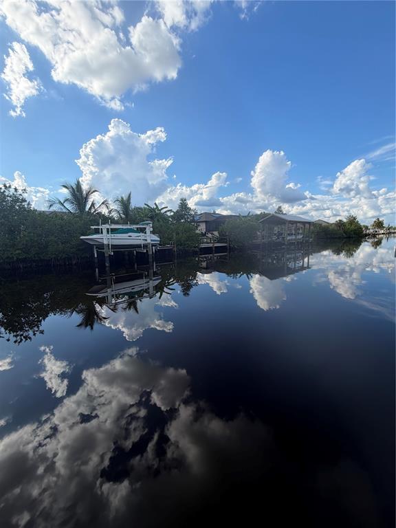Across the canal