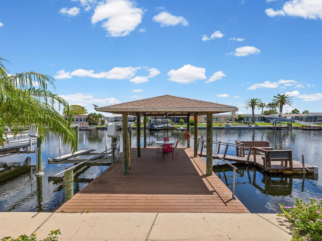 Permanant Covered Dock