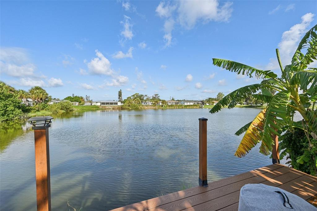 Water view from dock