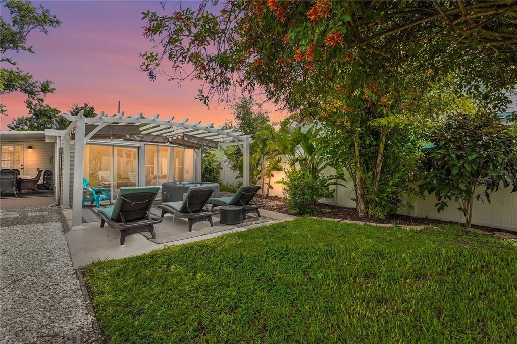 Southern Facing Backyard Exposure