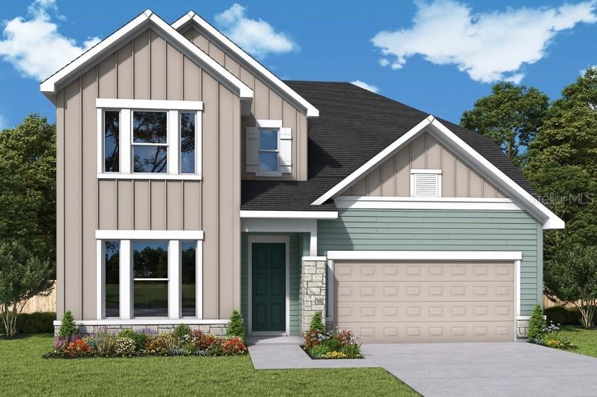Front Exterior Rendering **Paint Colors May Vary