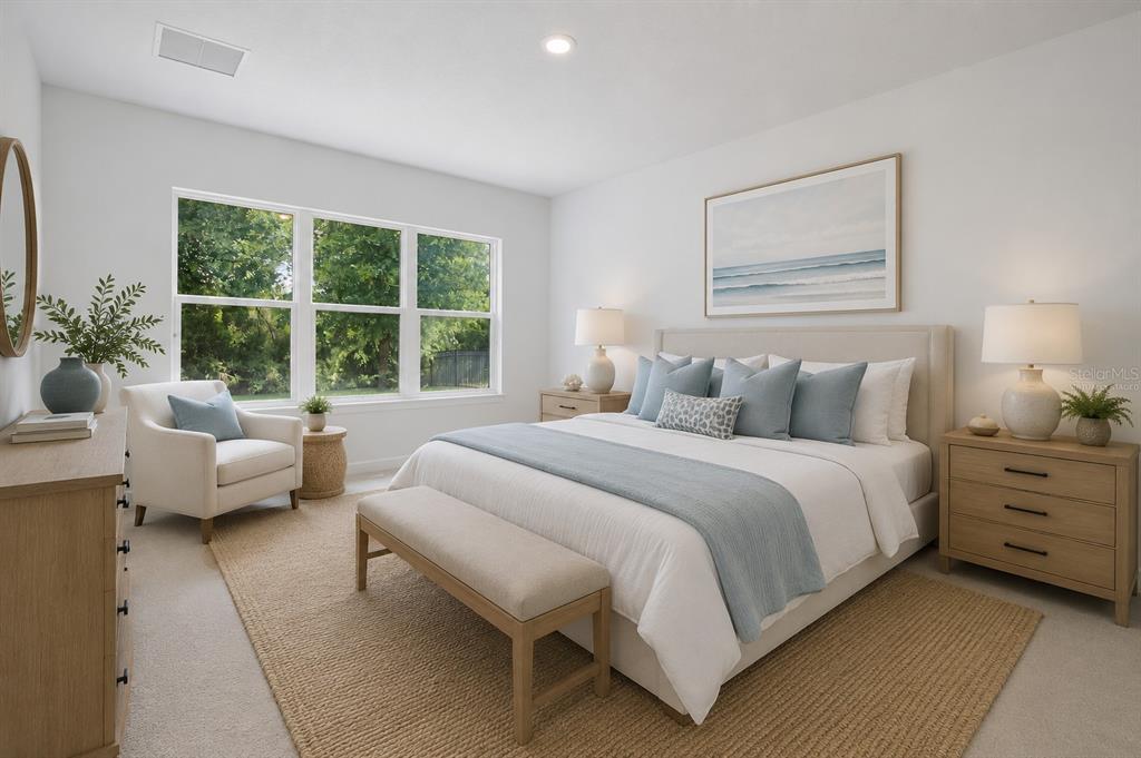 virtually staged owner's suite