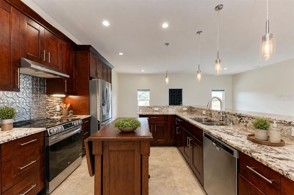 Virtually Staged Kitchen