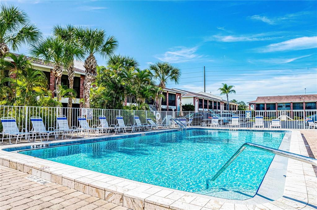 Sparkling Community Pool