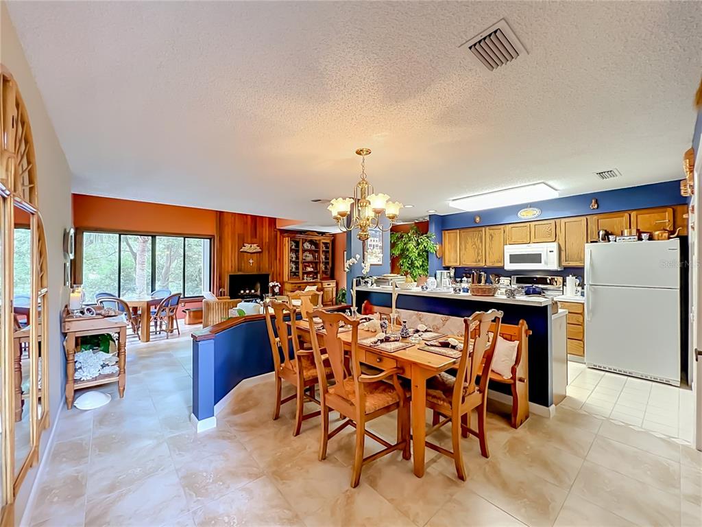 Dining Room/kitchen/Living Room View