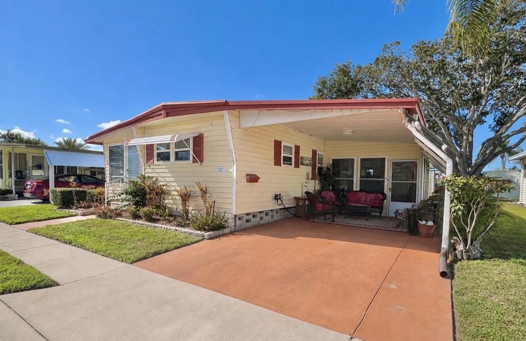 Front NE corner of home