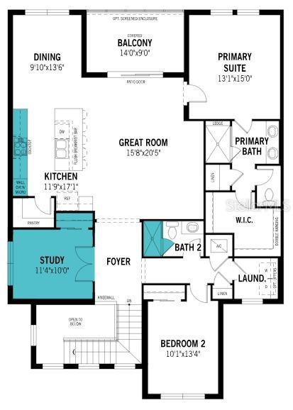 Property for sale at 17420 MOONFLOWER DRIVE UNIT 201, VENICE, FL, 34293