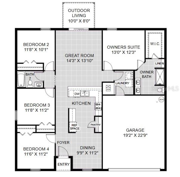 Property for sale at 2818 KACOUR AVENUE, NORTH PORT, FL, 34288