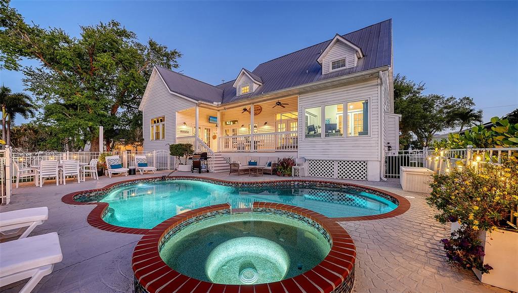 Heated saltwater pool featuring a new PebbleTec finish and updated equipment
