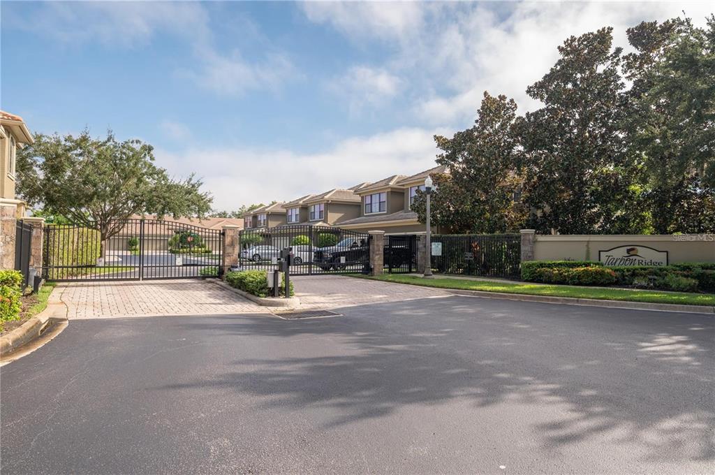 Tarpon Ridge is a Gated Community!