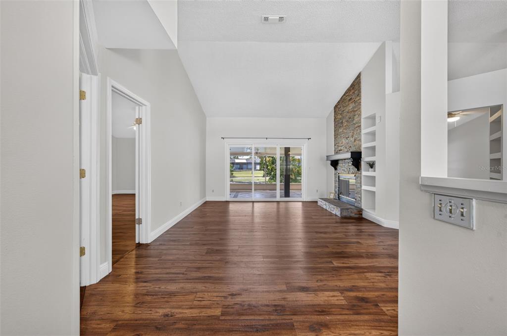 Guests are immediately impressed with the updated floors and open floor plan