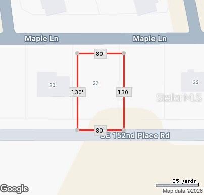 Property for sale at 32 MAPLE LANE, OCKLAWAHA, FL, 32179