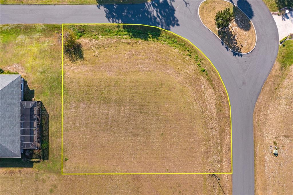 Aerial view of 1117 MYRTLE BREEZES COURT, FRUITLAND PARK, FL 34731