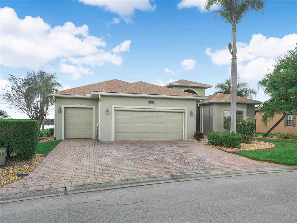 Double Car Garage and Golf Cart Garage