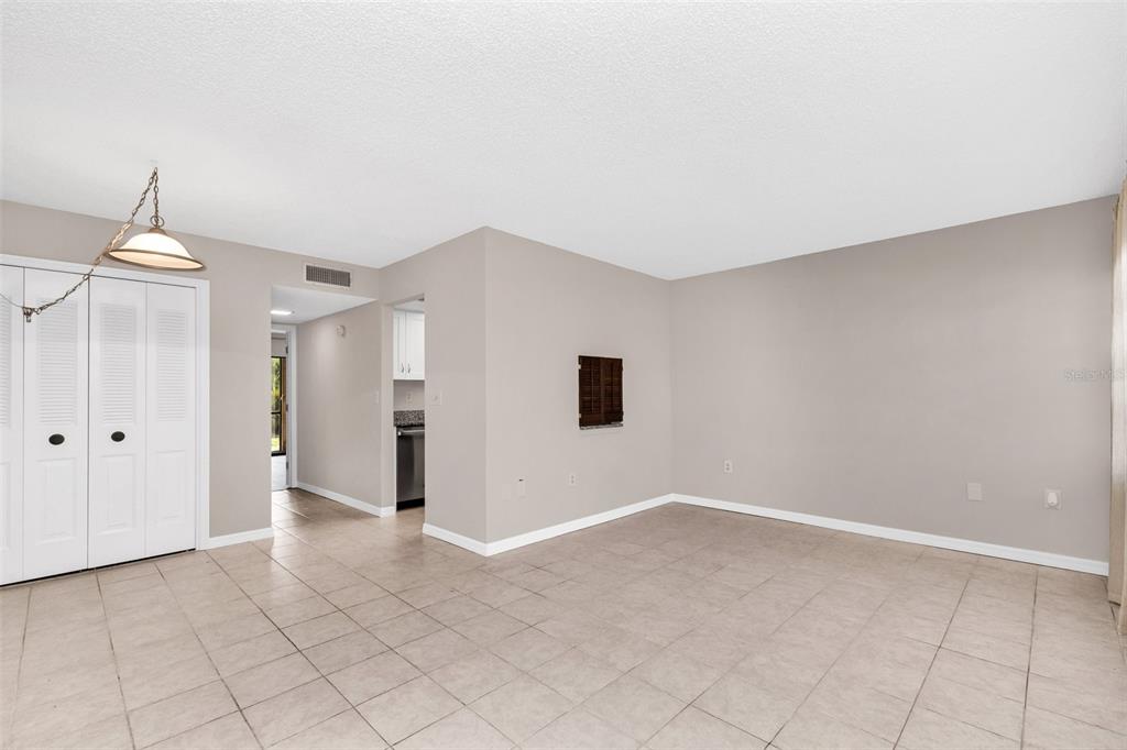 Open living room