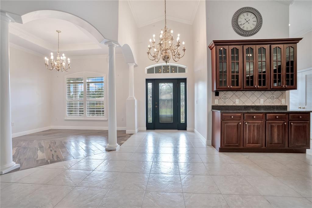 Grand Front Entrance