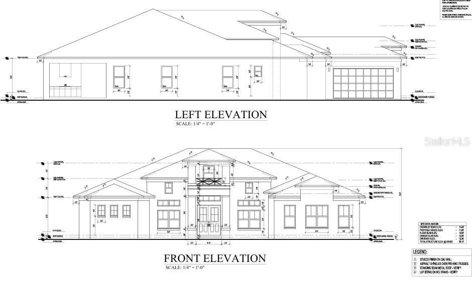 4000 SQ FT house Elevation