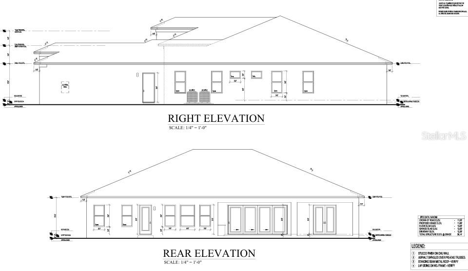 4000 SQ FT house Elevation