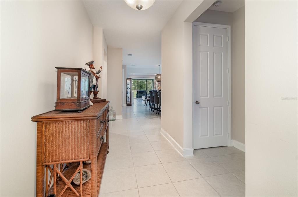 Foyer with Bedroom En suite to the right