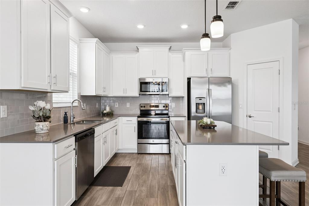 Stainless steel appliances
