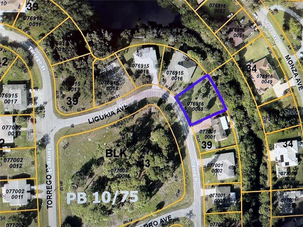 Property for sale at LOT 47 ORDUNA DRIVE, NORTH PORT, FL, 34287