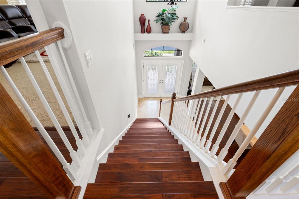 Front Stairway-top level