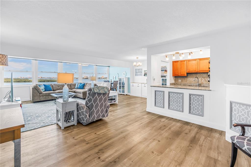 Open floor plan