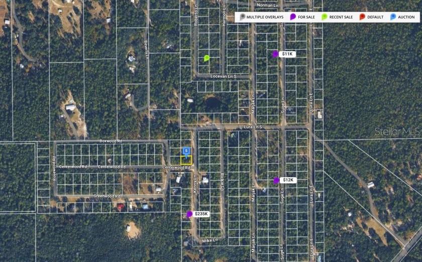 Property for sale at CENTERWOOD ROAD, FLORAHOME, FL, 32140