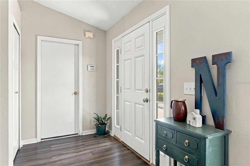 Front Door & Door to Garage