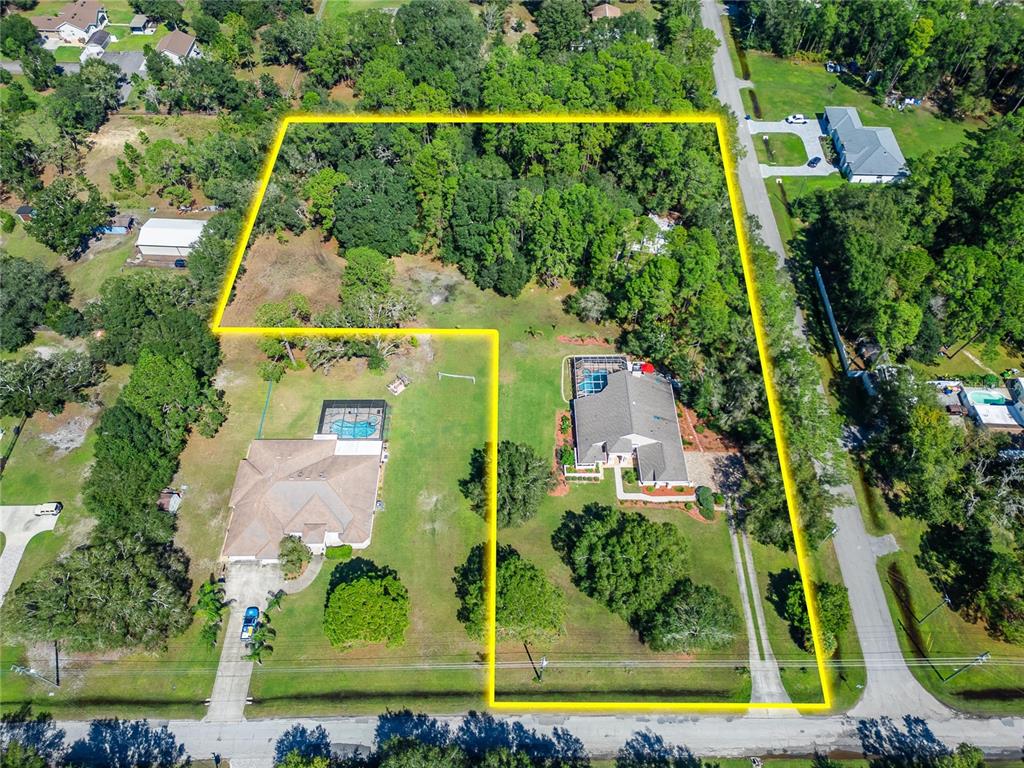 3 Lots with 3.66 acres with several outbuildings