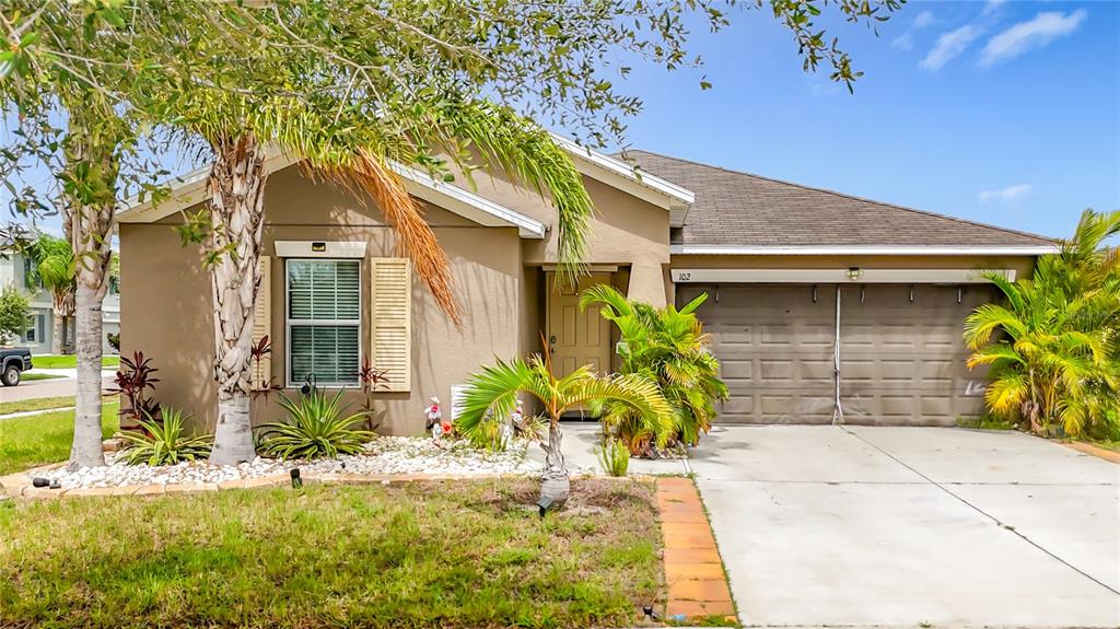 Property for sale at 102 CASCADE BEND DRIVE, RUSKIN, FL, 33570