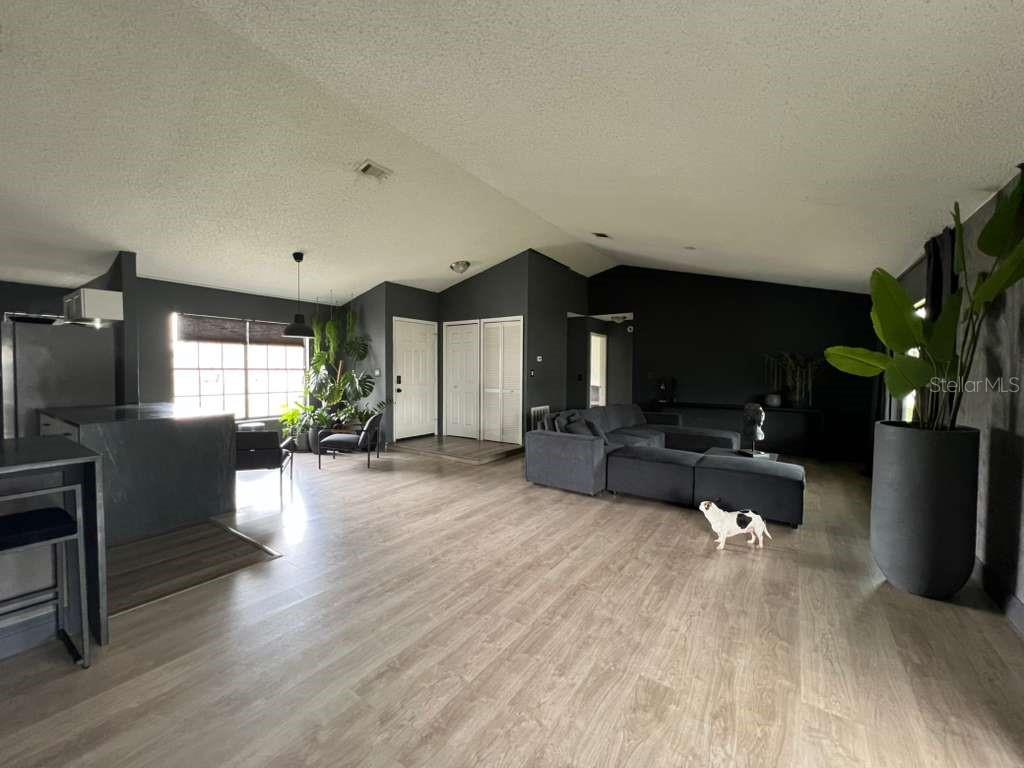 Open floor plan view