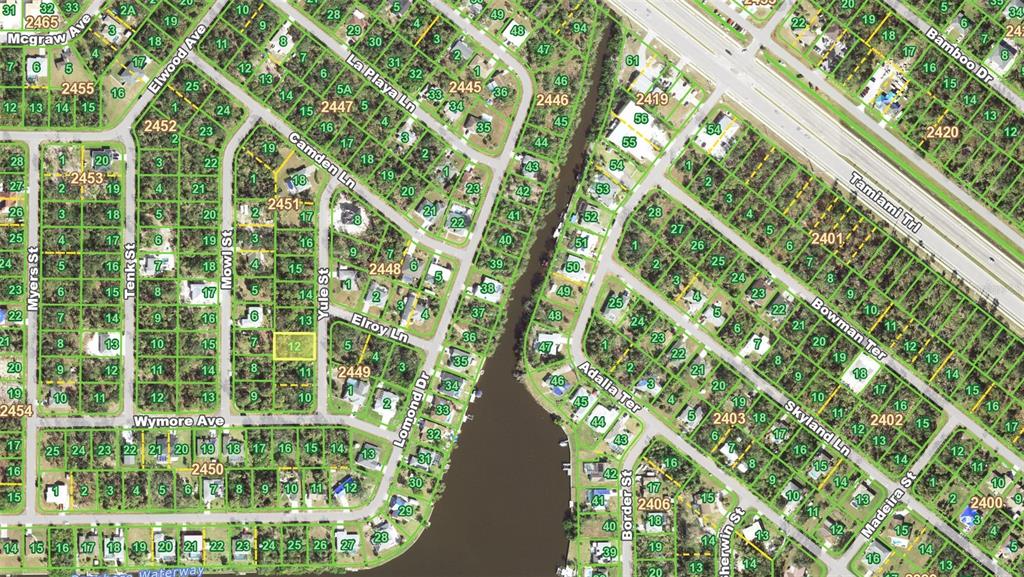 Property for sale at 343 YULE STREET, PORT CHARLOTTE, FL, 33953