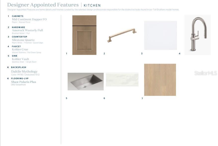 Designer-appointed features selected by our team of professional designers
