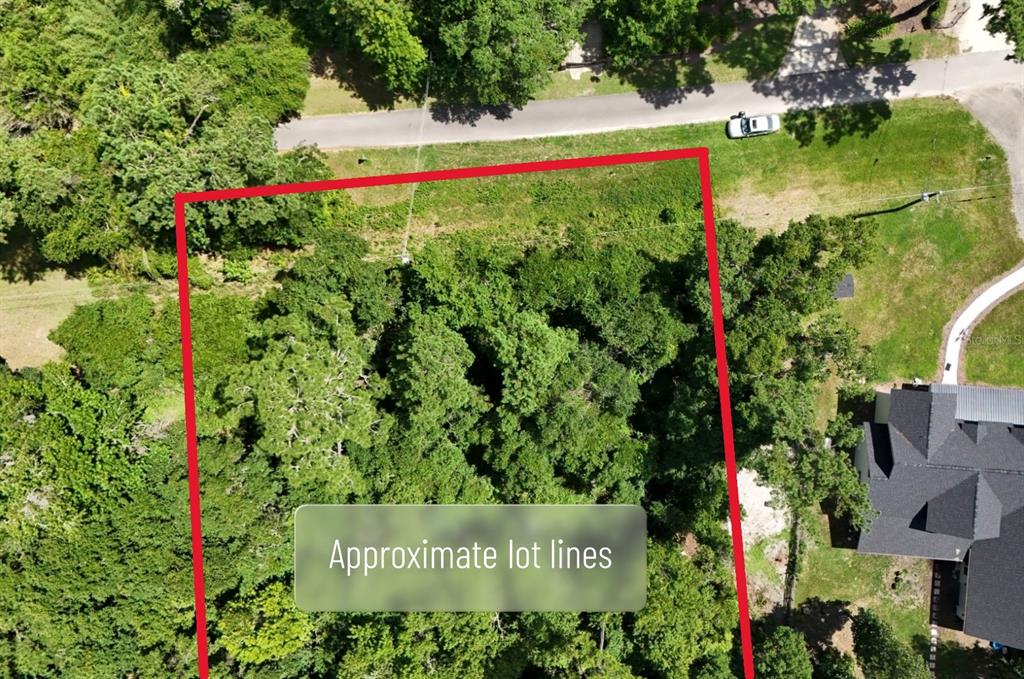 approximate lot lines