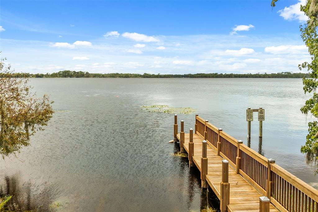 The community has private, exclusive access to Lake Pickett
