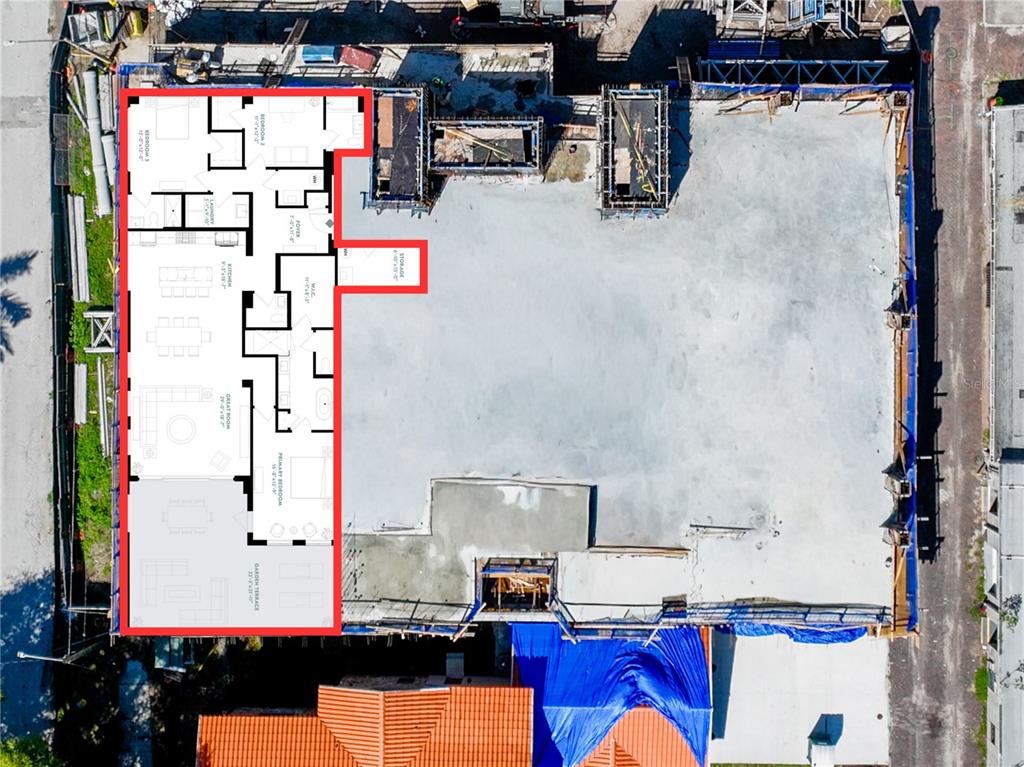 Residence 200 floor plan footprint