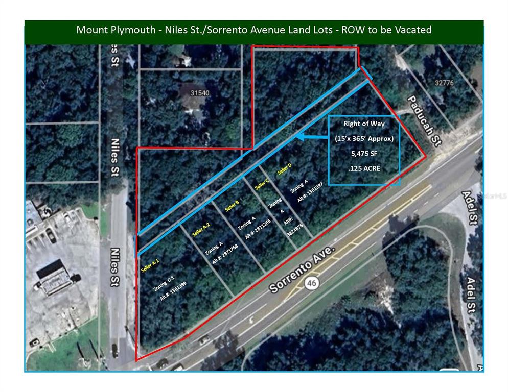 Property for sale at SORRENTO AVENUE, MOUNT PLYMOUTH, FL, 32776