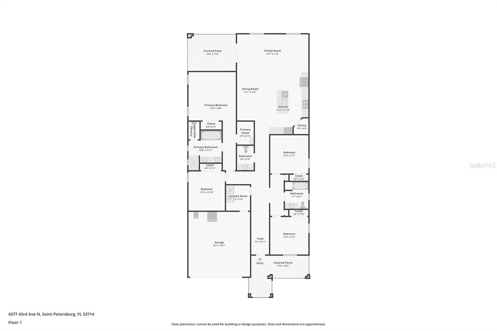 Property for sale at 4277 43RD AVENUE N, ST PETERSBURG, FL, 33714