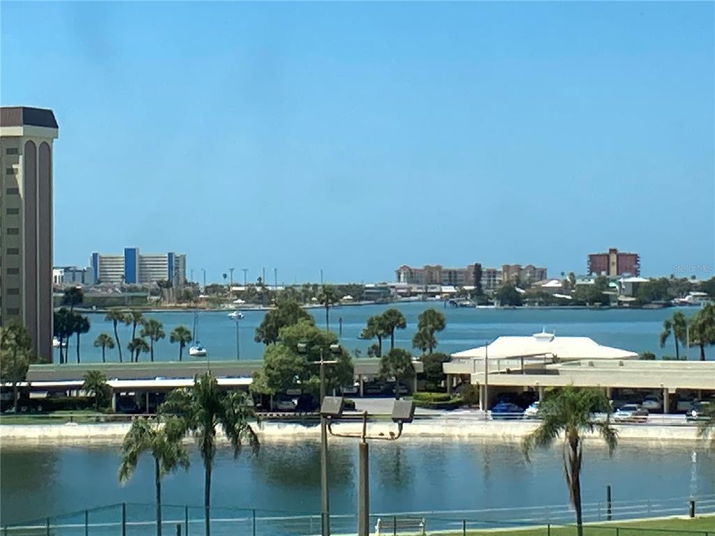 Sea Tower lagoon has a walking path around it. There’s also a deck on the lagoon. Dolphins, etc. frequent the lagoon.