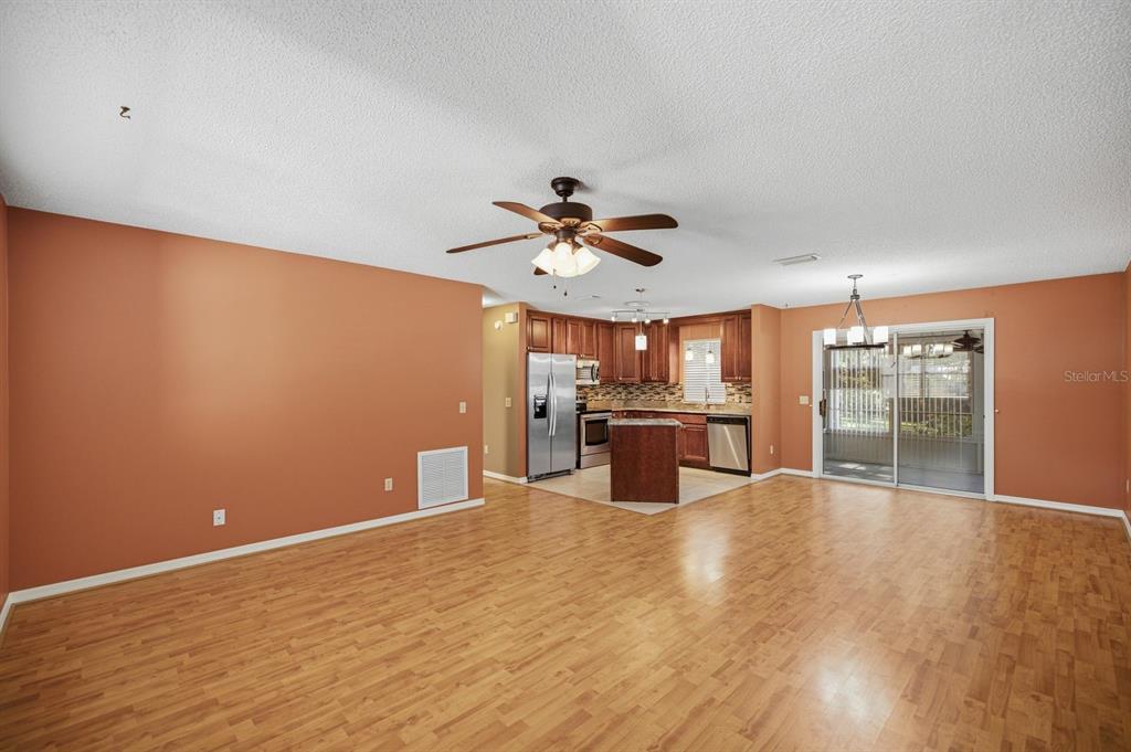 Well proportioned Open Living Space