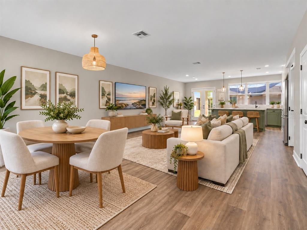 Virtually Staged Great Room